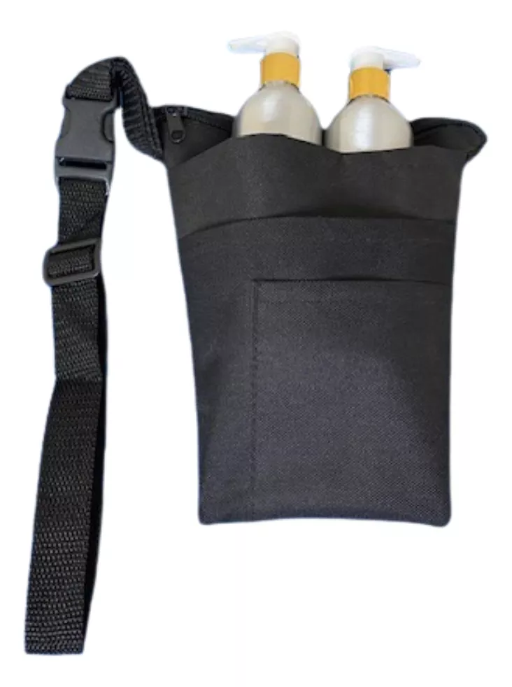 SET CANGURERA PARA SPA PORTAACEITERA CON 2 ACEITERAS 250 ML